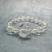 【デザインブレスレット】ガネッシュヒマール産天然ヒマラヤ水晶"イコサヘドロン"内径15cm/GaneshHimal "Icosahedron"Design Bracelet