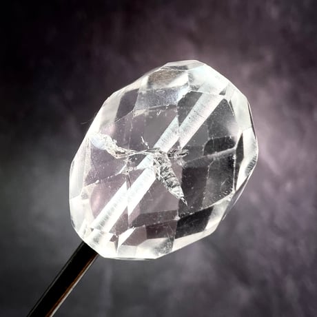 【カイラス産】天然ヒマラヤ水晶多面カットビーズ④/Kailash Himalayan Quartz Multi Cut Beads