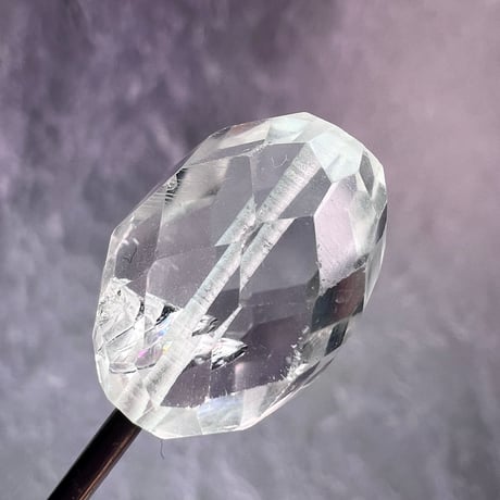 【カイラス産】天然ヒマラヤ水晶多面カットビーズ①/Kailash Himalayan Quartz Multi Cut Beads