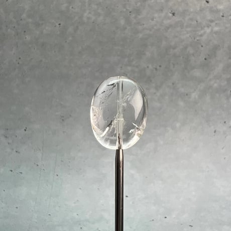 【カイラス産】天然ヒマラヤ水晶タンブル型ビーズ①/Kailash Himalayan Quartz Tumble Beads