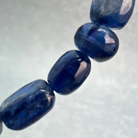 【ネパール🇳🇵カイヤナイト】ブレスレット/Nepal Kyanite Design Bracelet