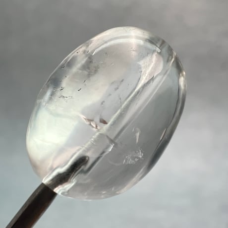 【カイラス産】天然ヒマラヤ水晶タンブル型ビーズ⑥/Kailash Himalayan Quartz Tumble Beads