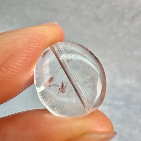 カイラス産】天然ヒマラヤ水晶タンブル型ビーズ④/Kailash Himalayan Quartz Tumble Beads