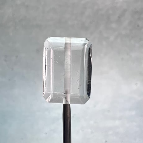 【ガネッシュヒマール産】天然ヒマラヤ水晶"手磨き加工"スクエアビーズ④/Ganesh Himal  Himalayan Quartz Square Beads