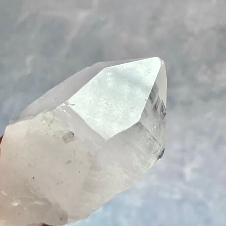 【カイラス産】天然ヒマラヤ水晶革紐付きペンダント⑤/Kailash Himalayan Quartz Pendant