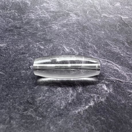 【カイラス産】天然ヒマラヤ水晶バレルビーズ①/Kailash Himalayan Quartz Barrel Beads