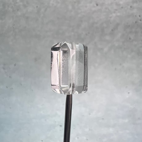 【ガネッシュヒマール産】天然ヒマラヤ水晶"手磨き加工"スクエアビーズ④/Ganesh Himal  Himalayan Quartz Square Beads