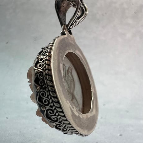 【ガウリシャンカール産】天然ヒマラヤスモーキークォーツ"ガネーシャ様"ペンダントトップ③/Gaurishankar Himalayan Smoky Quartz "Ganesha"