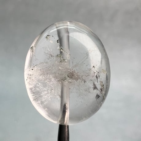 【カイラス産】天然ヒマラヤ水晶タンブル型ビーズ⑤/Kailash Himalayan Quartz Tumble Beads