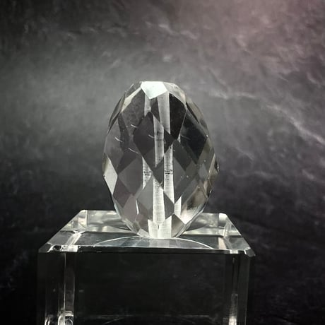【カイラス産】天然ヒマラヤ水晶多面カットビーズ⑥/Kailash Himalayan Quartz Multi Cut Beads