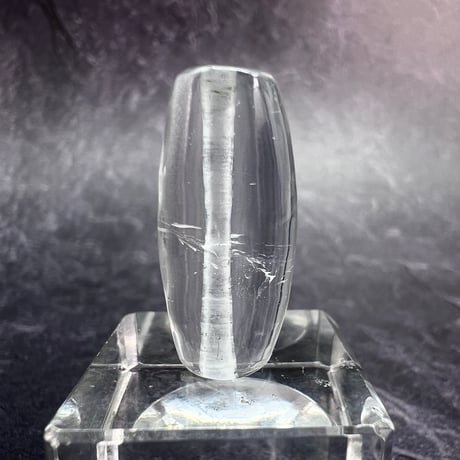【カイラス産】天然ヒマラヤ水晶バレルビーズ③/Kailash Himalayan Quartz Barrel Beads