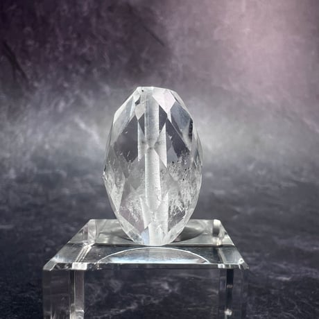 【カイラス産】天然ヒマラヤ水晶多面カットビーズ④/Kailash Himalayan Quartz Multi Cut Beads