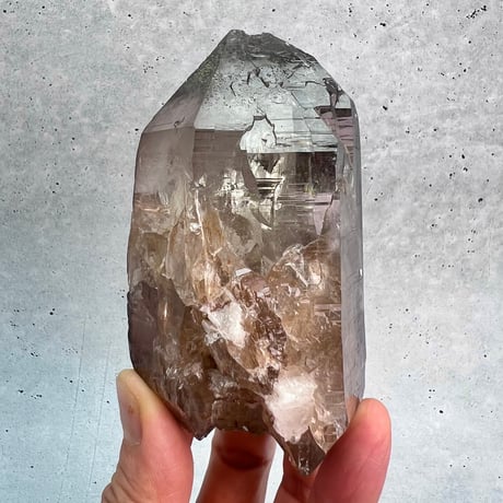 【ガウリシャンカール産】天然ヒマラヤスモーキークォーツ/GauriShankar Himalayan Smoky Quartz