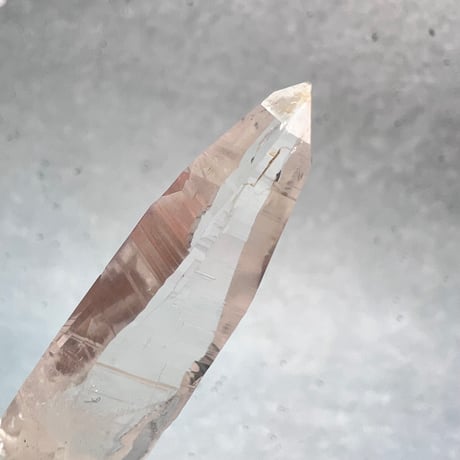 【ガネッシュヒマール産】天然ヒマラヤ水晶革紐付きペンダント①/GaneshHimal Limonite in Natural Pendant