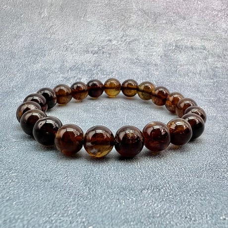 ネパール産🇳🇵【ヒマラヤドラバイトトルマリン】ブレスレット8mm内径15/Nepal Himalayan dravite tourmaline Bracelet