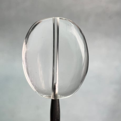 【カイラス産】天然ヒマラヤ水晶タンブル型ビーズ⑩/Kailash Himalayan Quartz Tumble Beads