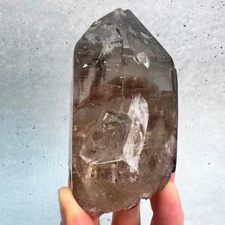 【ガウリシャンカール産】天然ヒマラヤスモーキークォーツ/GauriShankar Himalayan Smoky Quartz