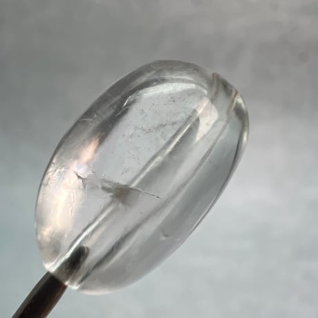 【カイラス産】天然ヒマラヤ水晶タンブル型ビーズ③/Kailash Himalayan Quartz Tumble Beads