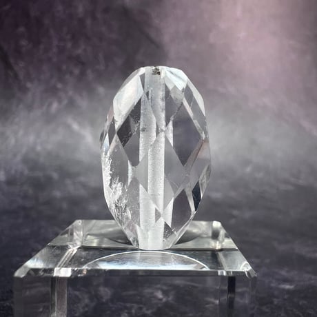 【カイラス産】天然ヒマラヤ水晶多面カットビーズ④/Kailash Himalayan Quartz Multi Cut Beads