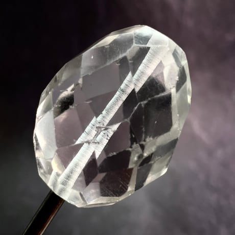【カイラス産】天然ヒマラヤ水晶多面カットビーズ⑥/Kailash Himalayan Quartz Multi Cut Beads
