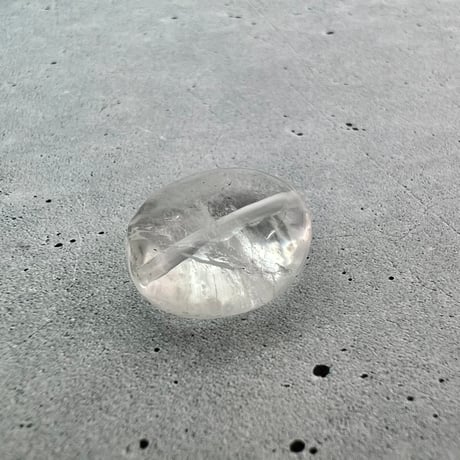 【カイラス産】天然ヒマラヤ水晶タンブル型ビーズ⑤/Kailash Himalayan Quartz Tumble Beads