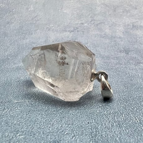 【ガネッシュヒマール産】天然ヒマラヤ水晶バチカン付きペンダントトップ/Ganesh Himal Natural Pendant Top