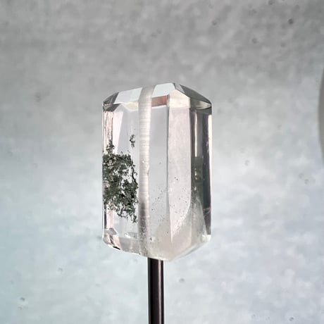 【ガネッシュヒマール産】天然ヒマラヤ水晶"手磨き加工"スクエアビーズ⑪/Ganesh Himal  Himalayan Quartz Square Beads