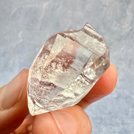 【ガネッシュヒマール産】天然ヒマラヤ水晶バチカン付きペンダントトップ/Ganesh Himal Natural Pendant Top
