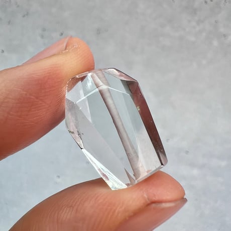 【ガネッシュヒマール産】天然ヒマラヤ水晶"手磨き加工"多面カットビーズ②/Ganesh Himal  Himalayan Quartz Multi Cut Beads