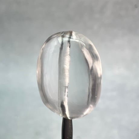 【カイラス産】天然ヒマラヤ水晶タンブル型ビーズ⑧/Kailash Himalayan Quartz Tumble Beads