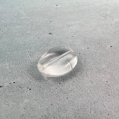【カイラス産】天然ヒマラヤ水晶タンブル型ビーズ⑩/Kailash Himalayan Quartz Tumble Beads