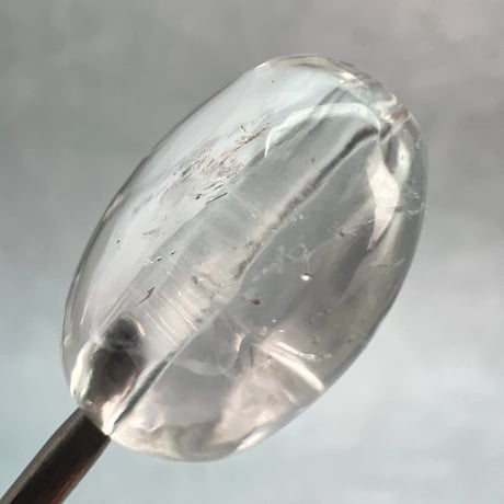 【カイラス産】天然ヒマラヤ水晶タンブル型ビーズ⑥/Kailash Himalayan Quartz Tumble Beads