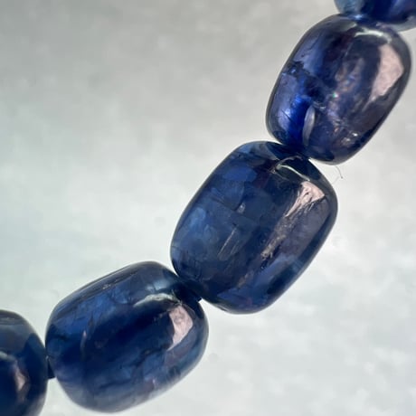 【ネパール🇳🇵カイヤナイト】ブレスレット/Nepal Kyanite Design Bracelet