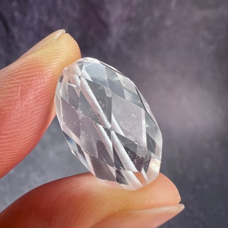 【カイラス産】天然ヒマラヤ水晶多面カットビーズ③/Kailash Himalayan Quartz Multi Cut Beads