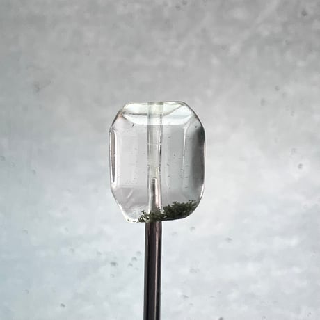 【ガネッシュヒマール産】天然ヒマラヤ水晶"手磨き加工"スクエアビーズ⑬/Ganesh Himal  Himalayan Quartz Square Beads