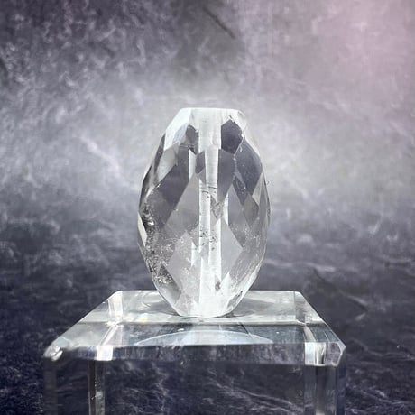 カイラス産】天然ヒマラヤ水晶多面カットビーズ②/Kailash Himalayan Quartz Multi Cut Beads