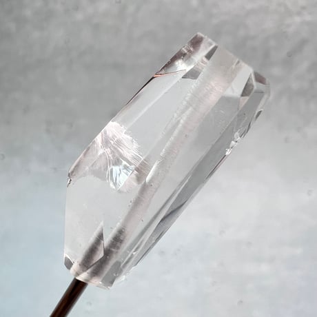 【ガネッシュヒマール産】天然ヒマラヤ水晶"手磨き加工"多面カットビーズ①/Ganesh Himal  Himalayan Quartz Multi Cut Beads