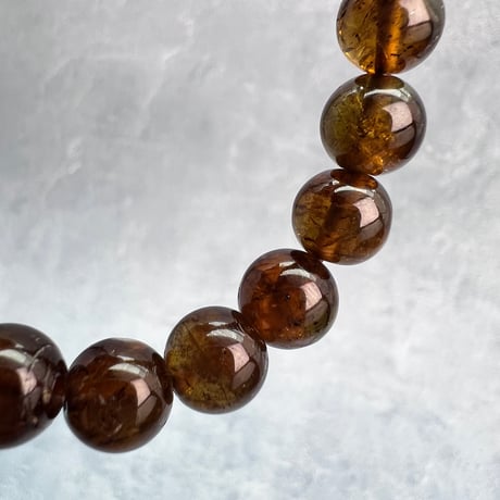 ネパール産🇳🇵【ヒマラヤドラバイトトルマリン】ブレスレット8mm内径15/Nepal Himalayan dravite tourmaline Bracelet