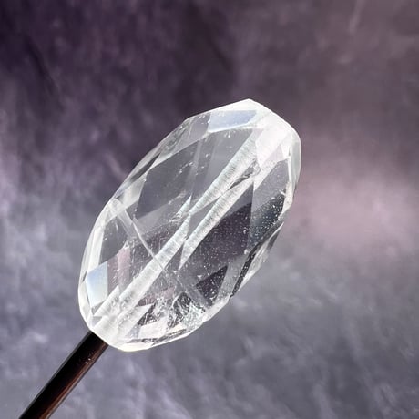 【カイラス産】天然ヒマラヤ水晶多面カットビーズ⑤/Kailash Himalayan Quartz Multi Cut Beads