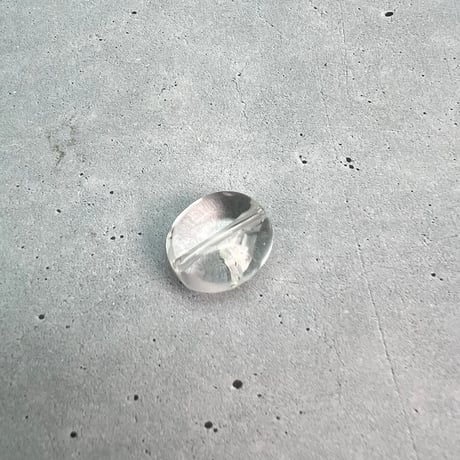 【カイラス産】天然ヒマラヤ水晶タンブル型ビーズ⑦/Kailash Himalayan Quartz Tumble Beads