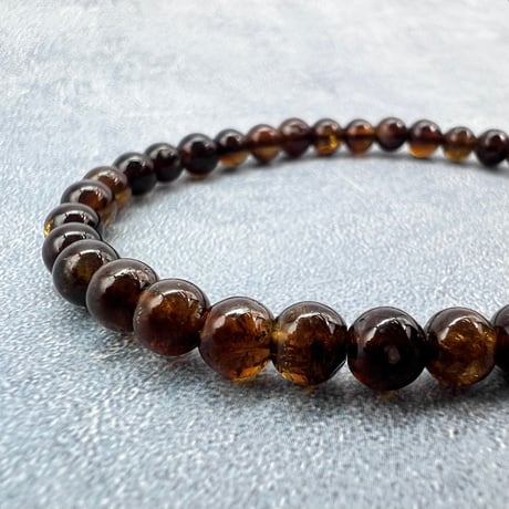 ネパール産🇳🇵【ヒマラヤドラバイトトルマリン】ブレスレット5mm内径15cm/Nepal Himalayan dravite tourmaline Bracelet