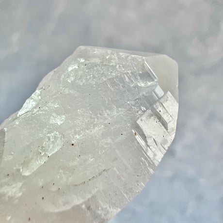 【カイラス産】天然ヒマラヤ水晶革紐付きペンダント⑤/Kailash Himalayan Quartz Pendant
