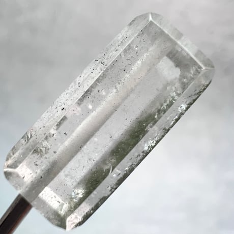 【ガネッシュヒマール産】天然ヒマラヤ水晶"手磨き加工"スクエアビーズ⑫/Ganesh Himal  Himalayan Quartz Square Beads