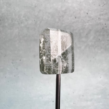 【ガネッシュヒマール産】天然ヒマラヤ水晶"手磨き加工"スクエアビーズ⑫/Ganesh Himal  Himalayan Quartz Square Beads