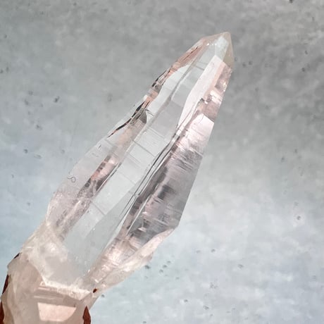 【ガネッシュヒマール産】天然ヒマラヤ水晶革紐付きペンダント①/GaneshHimal Limonite in Natural Pendant
