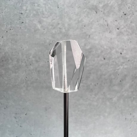 【ガネッシュヒマール産】天然ヒマラヤ水晶"手磨き加工"多面カットビーズ②/Ganesh Himal  Himalayan Quartz Multi Cut Beads