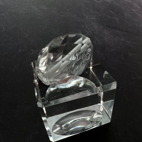 【カイラス産】天然ヒマラヤ水晶多面カットビーズ③/Kailash Himalayan Quartz Multi Cut Beads