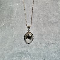 【ガネッシュヒマール産】バイトタイト&クローライトイン天然ヒマラヤ水晶シルバー925ペンダントトップ/Ganesh Himal Botite&Chlorite in Pendant Top