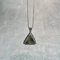 【ガネッシュヒマール産】クローライトイン天然ヒマラヤ水晶シルバー925ペンダントトップ/Ganesh Himal Chlorite in Himalayan Quartz Pendant Top