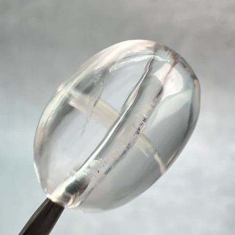 【カイラス産】天然ヒマラヤ水晶タンブル型ビーズ⑧/Kailash Himalayan Quartz Tumble Beads